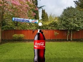 mentos in coke 1