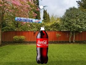 mentos in coke 1