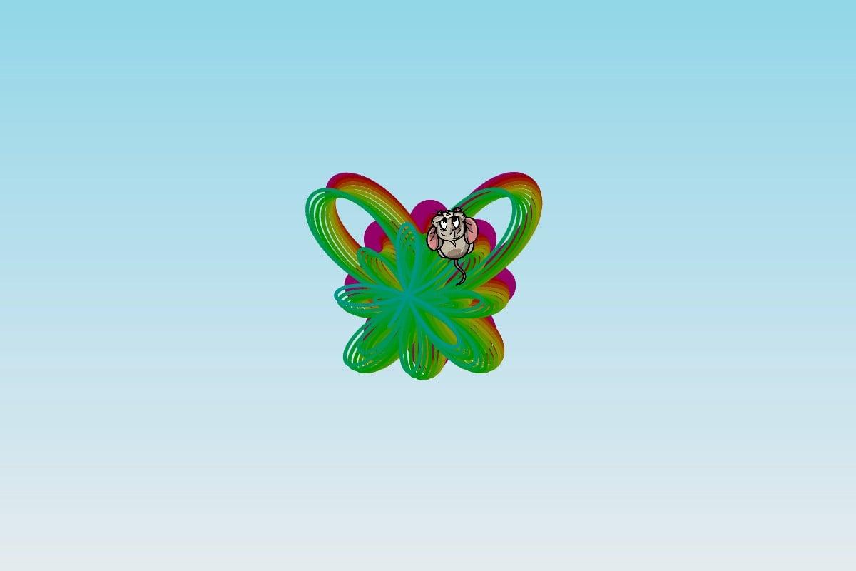 RAINBOW BUTTERFLY