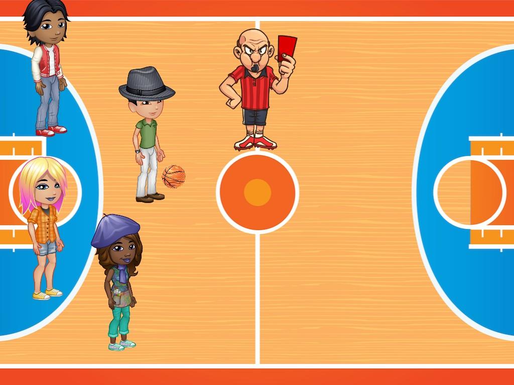 Spin Draw Basketball Game