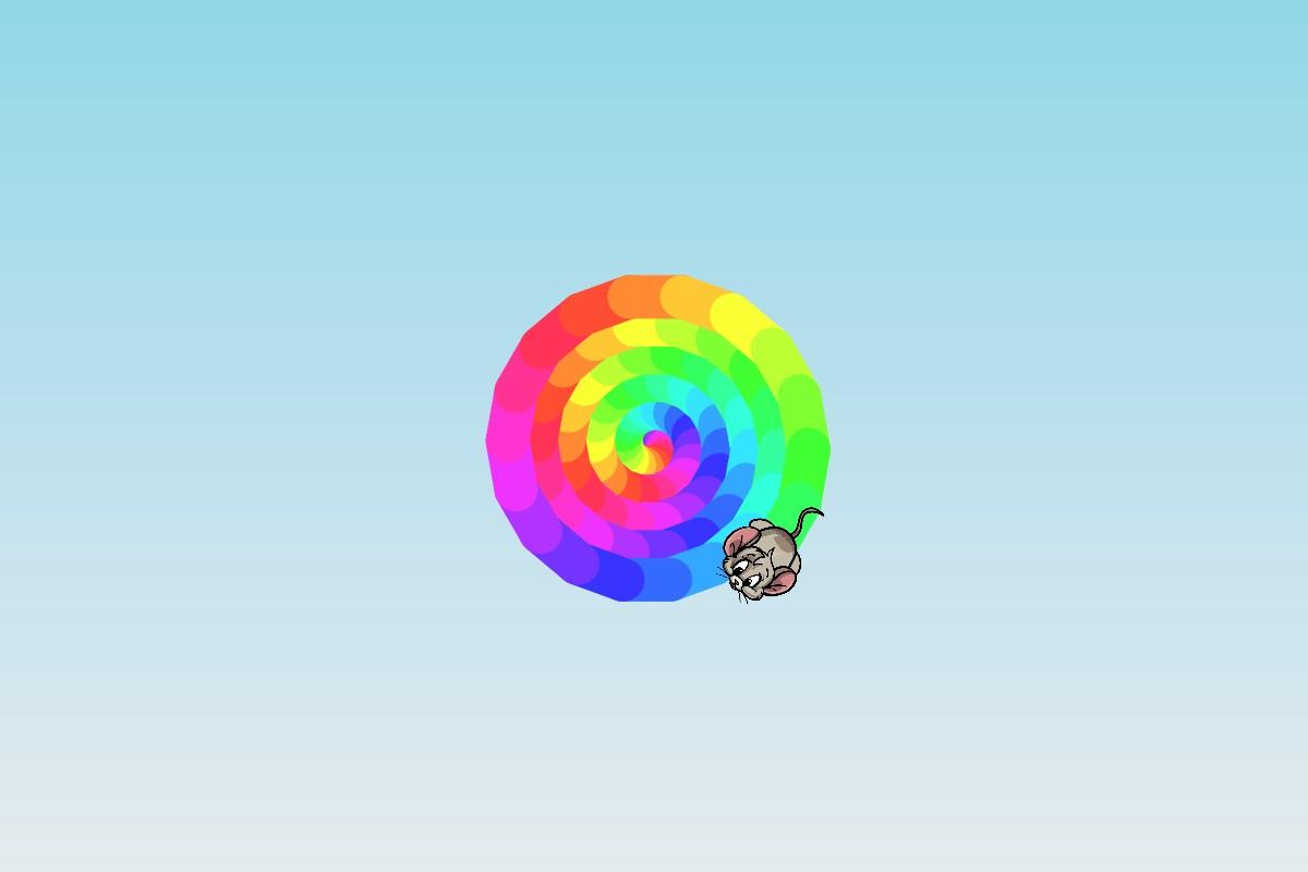 circle of rainbows