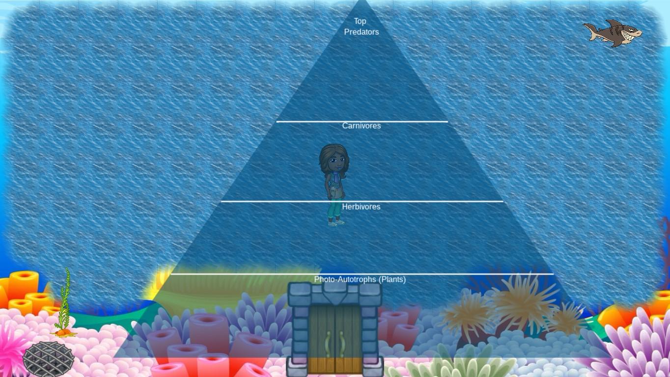 Ocean Ecological Pyramid - TEMPLATE