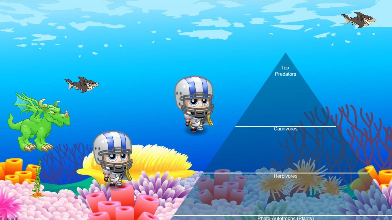 Ocean Ecological Pyramid - TEMPLATE