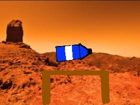 Bottle fliping on Mars