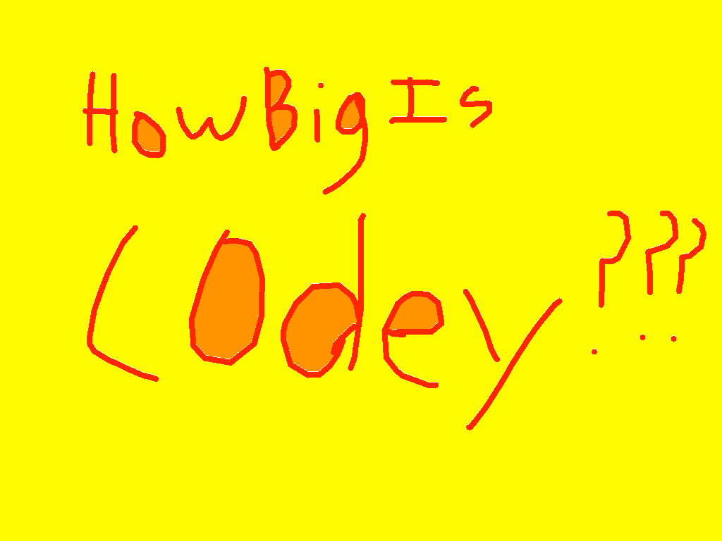 How Big Is Codey hacked version