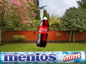 mentos in coke 1 1