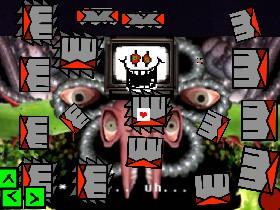 Hard omega flowey battle