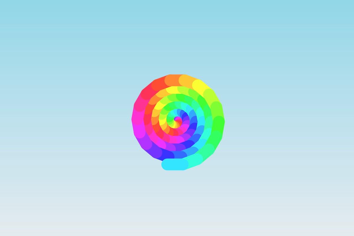 rainbow circle