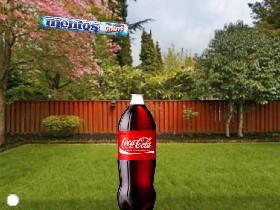 mentos in coke 1