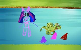 Twilight Sparkle and Spike1