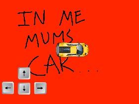 In me mums car