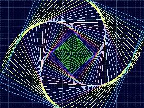 Spiral Squares