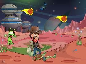 Space Cowboy fight.