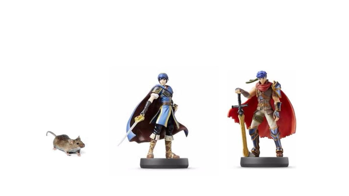 Marth and Ike Vs Mouse