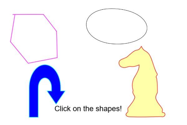 More talking shapes