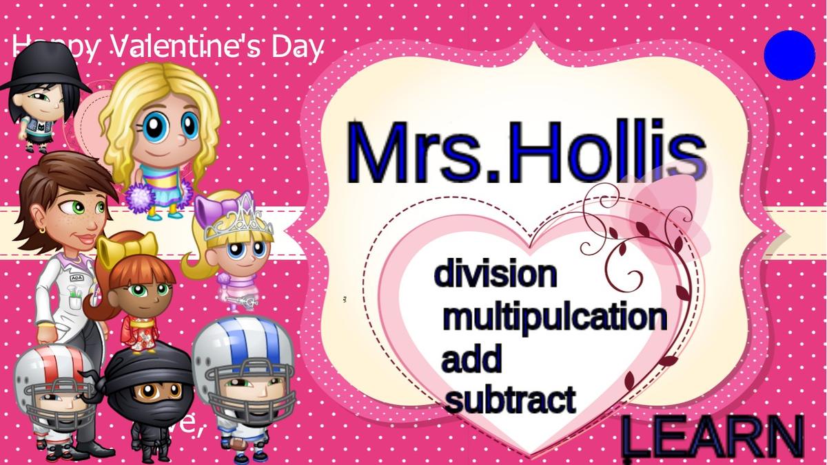 Valentine's Card- Mrs. Hollis