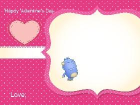 Valentine's Card 1