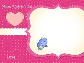 Valentine's Card 1