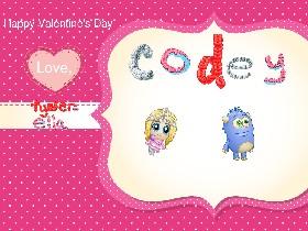 Valentine's Card 1