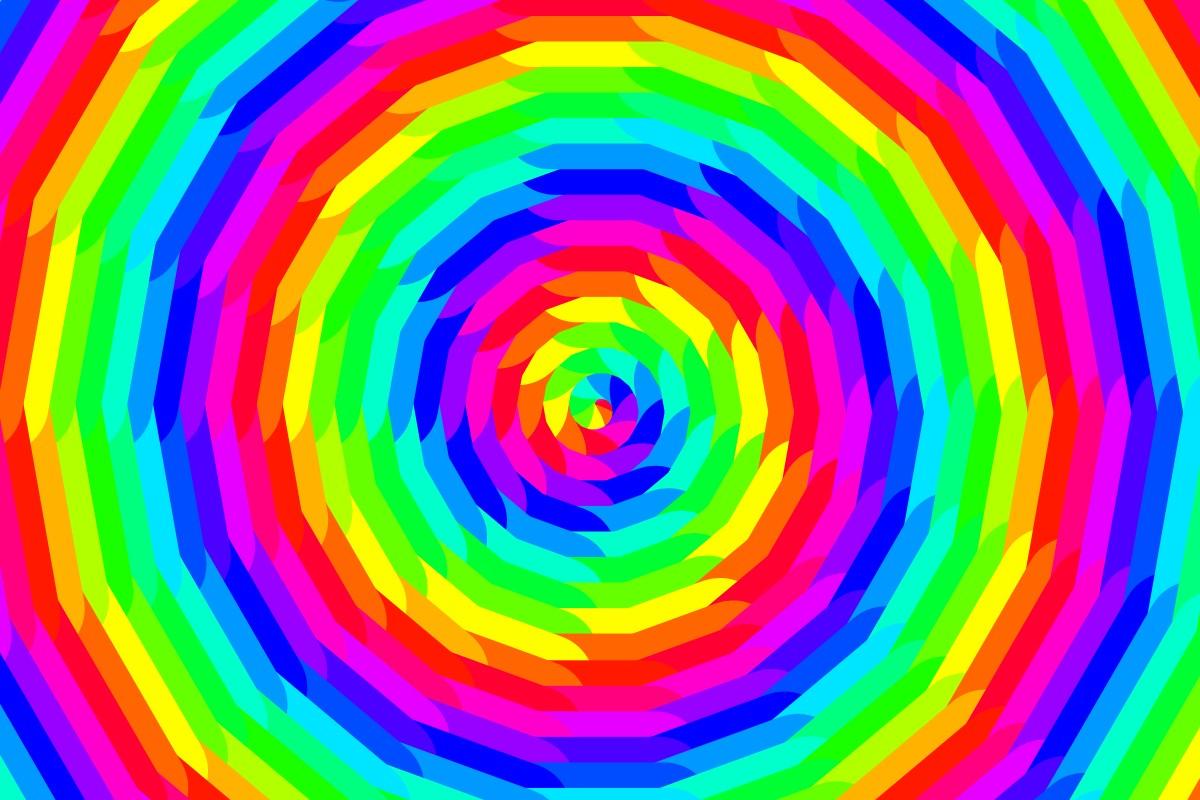 Rainbow circle