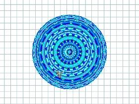 blue spiral