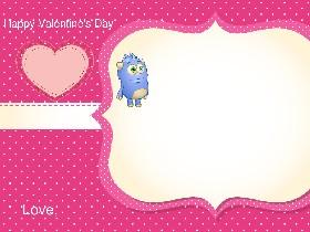 Valentine&#039;s Card 1