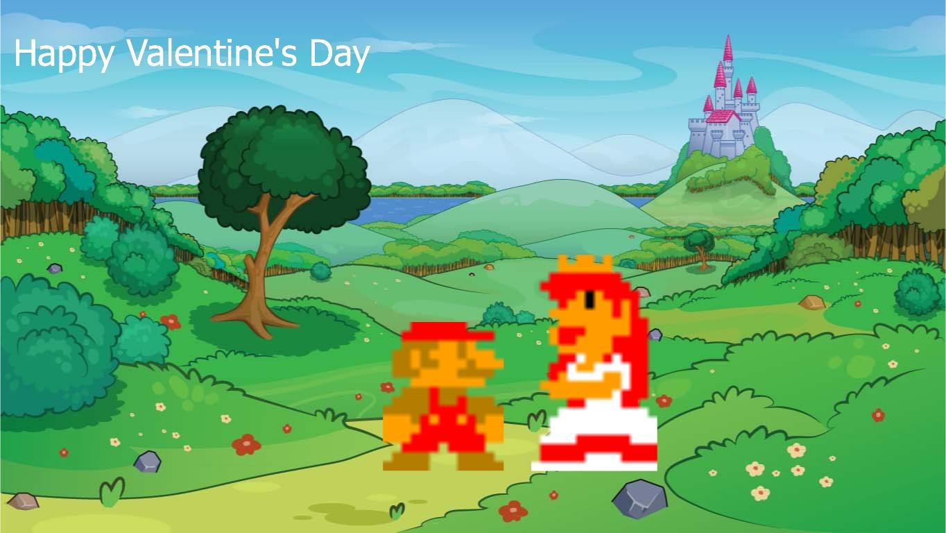 Mario Valentine's Card