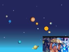 Orbit gazing with JOHN CENA!