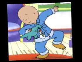 caillou dabs jumpscare