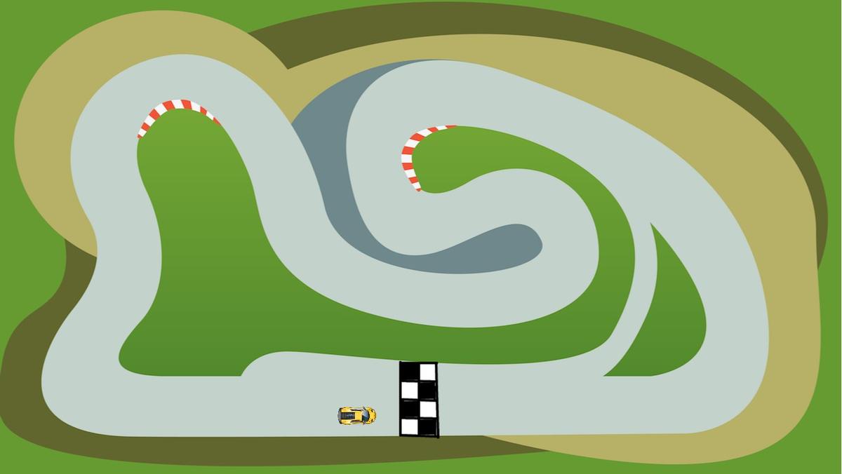 car racing by PN