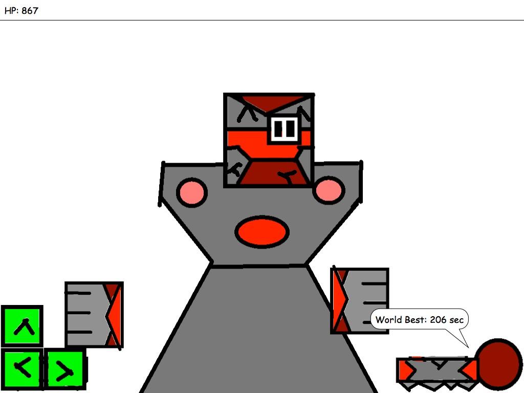 Hard Robot Boss Battle! 1