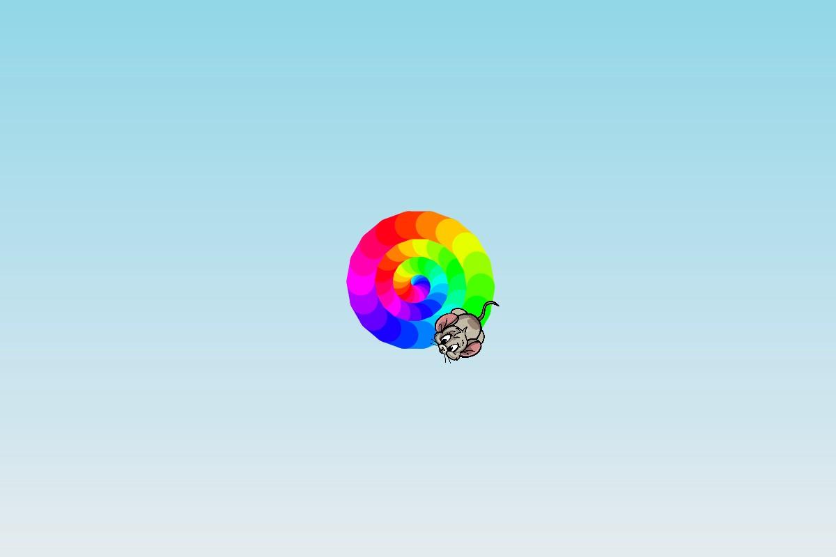 random rainbow mouse