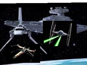 star wars space battle