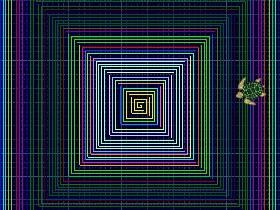 Spiral Squares