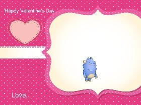 Valentine's Card 1