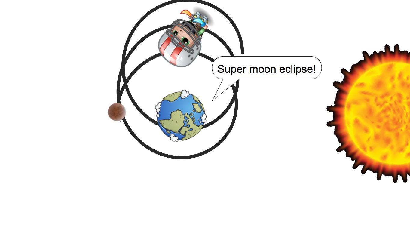 Super Moon Eclipse