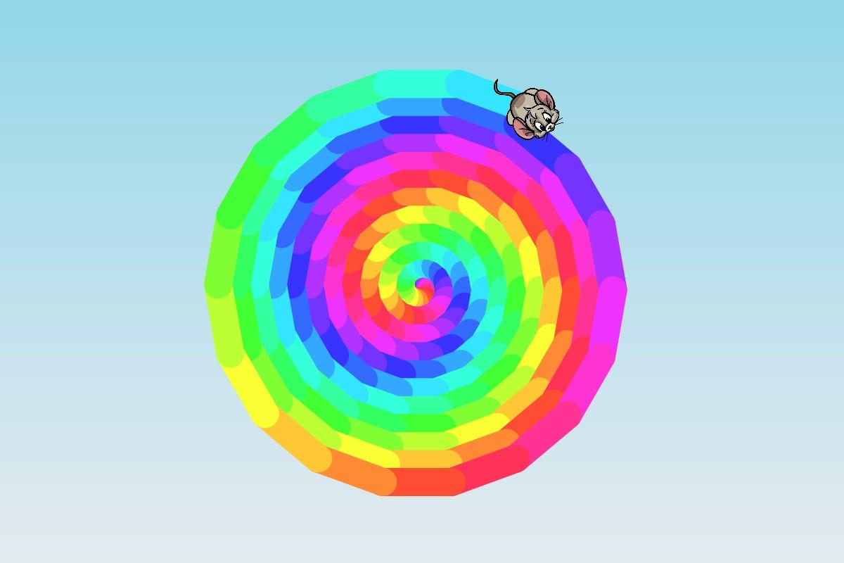 rainbow circle