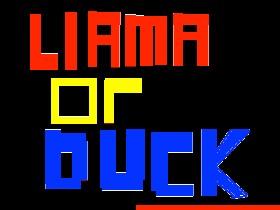 Llama or Duck??? can you win? Llama or🦆