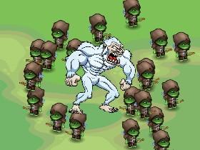 YETI VS SUPER GOBLIN