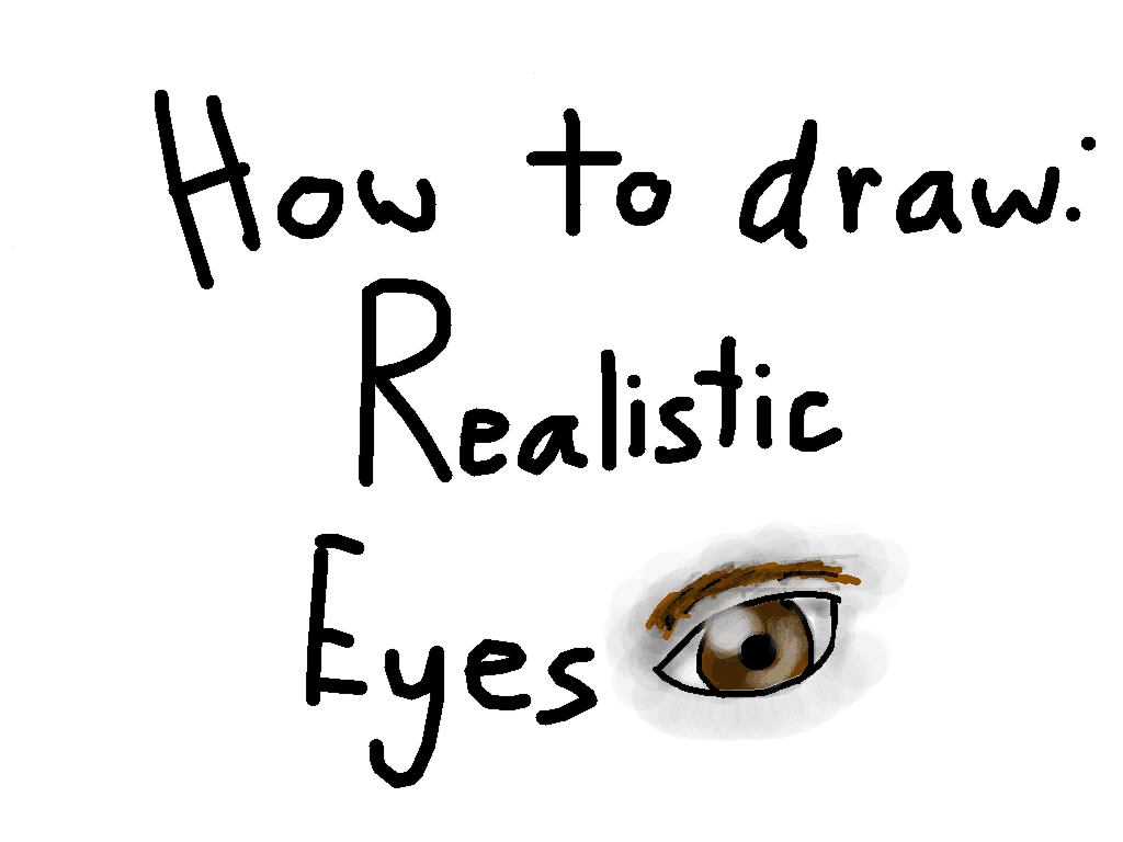 How to Draw: Realistic Eye 1