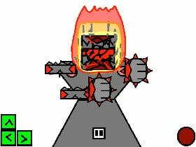 Hard Robot Boss Battle! 2