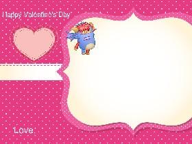 Valentine&#039;s Card 1