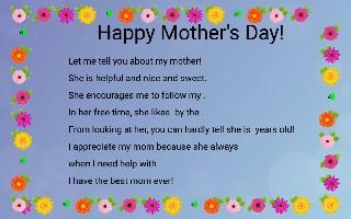 Mother's Day Mad Libs 1