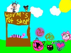 worms pet shop