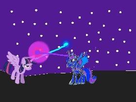 Horn battle!MLP