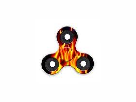 fire fidget spinner