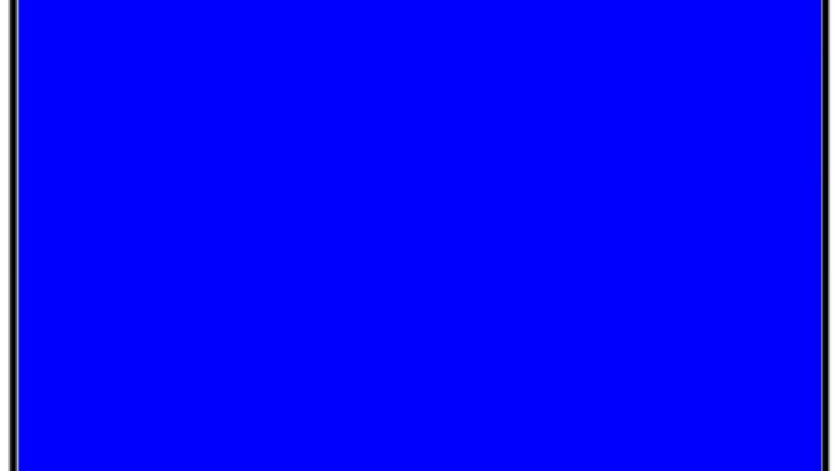 Blue screen Isaac - June