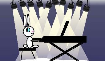 PIANO BUNNY!!!!!