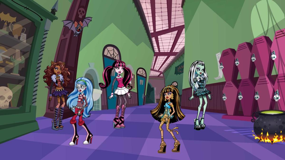 MONSTER HIGH DANCE OFF