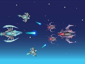 Frozen Battle In Space